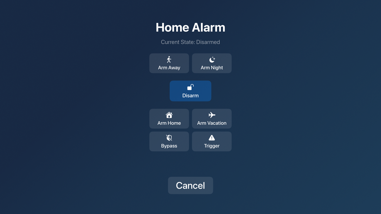 HA Control App Screenshot 4