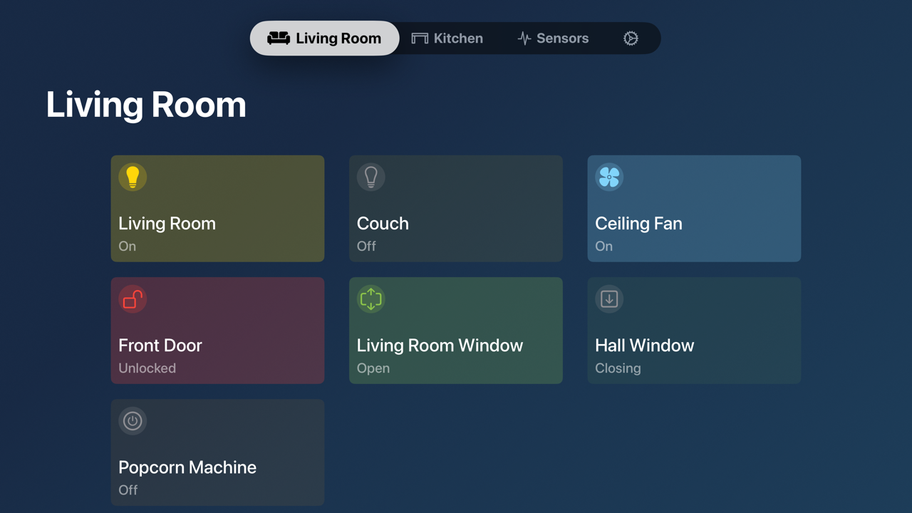 HA Control App Screenshot 1